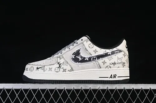 All Categories Nk Air Force 1 Air Force Series Nk Air Force 1 Low Air Force Low Nike Air Force 1'07 Low Gray and White Presbyopic Air Force One Low Casual Shoes SY1388-030